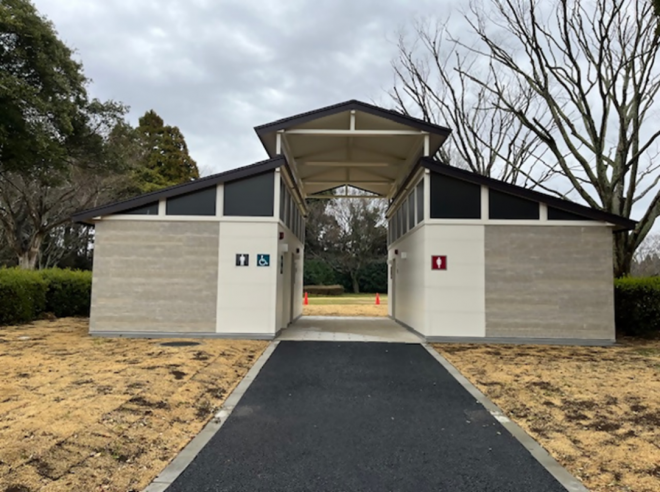 昭和の森「太陽の広場トイレ」