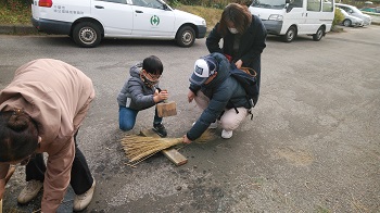 作業の様子