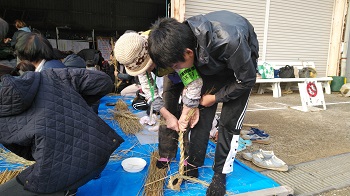作業の様子
