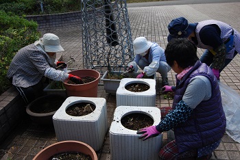 作業の様子