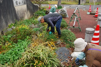 作業の様子