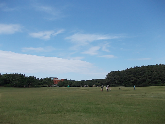 芝生広場