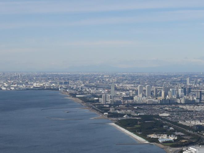 稲毛・幕張海浜エリア航空写真