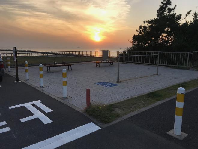 展望駐車場2