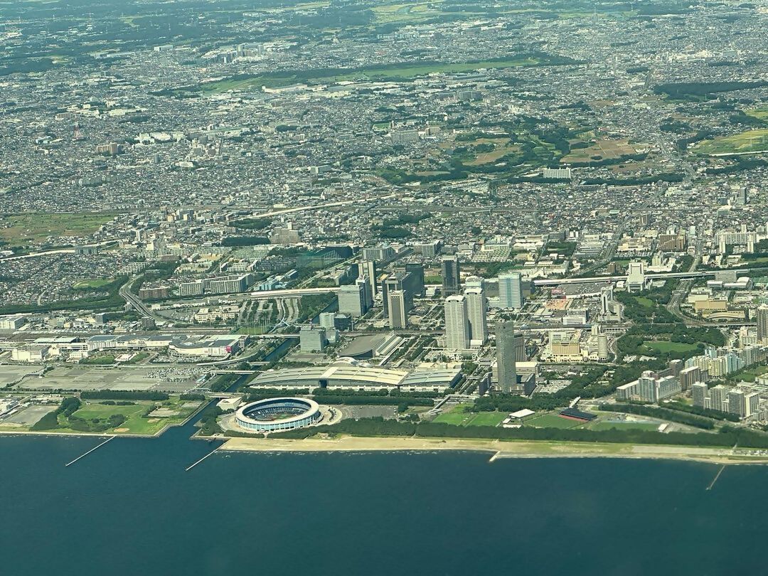 千葉市上空より空撮
