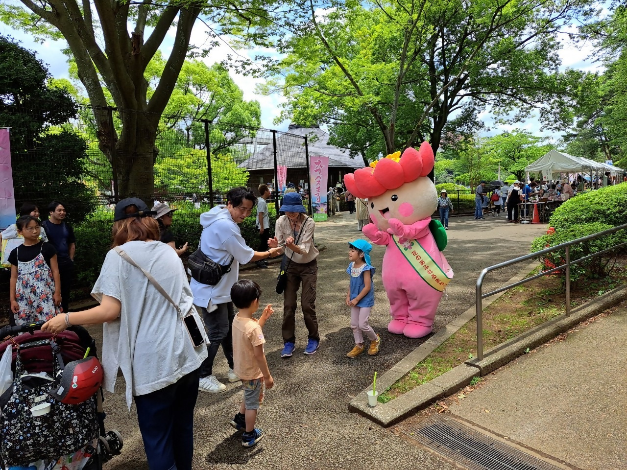 ちはなちゃん登場