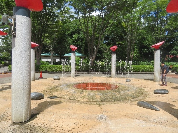 動物公園　噴水