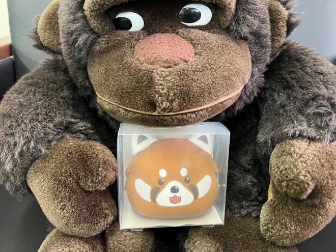 レッサーパンダシリコンポーチ