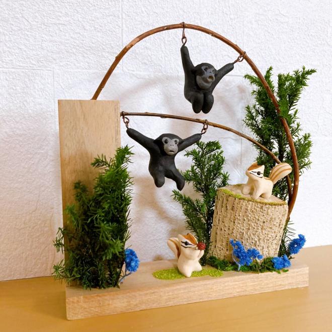 ミニチュア木工totorigi作品